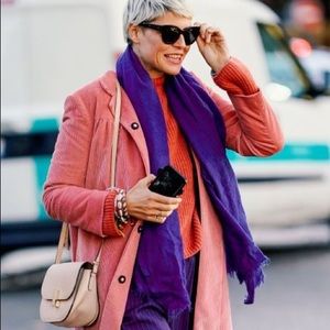 JCrew Purple Scarf